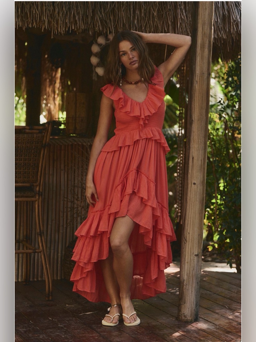 Free People Sunsational Midi Dress – NWT – Size Large